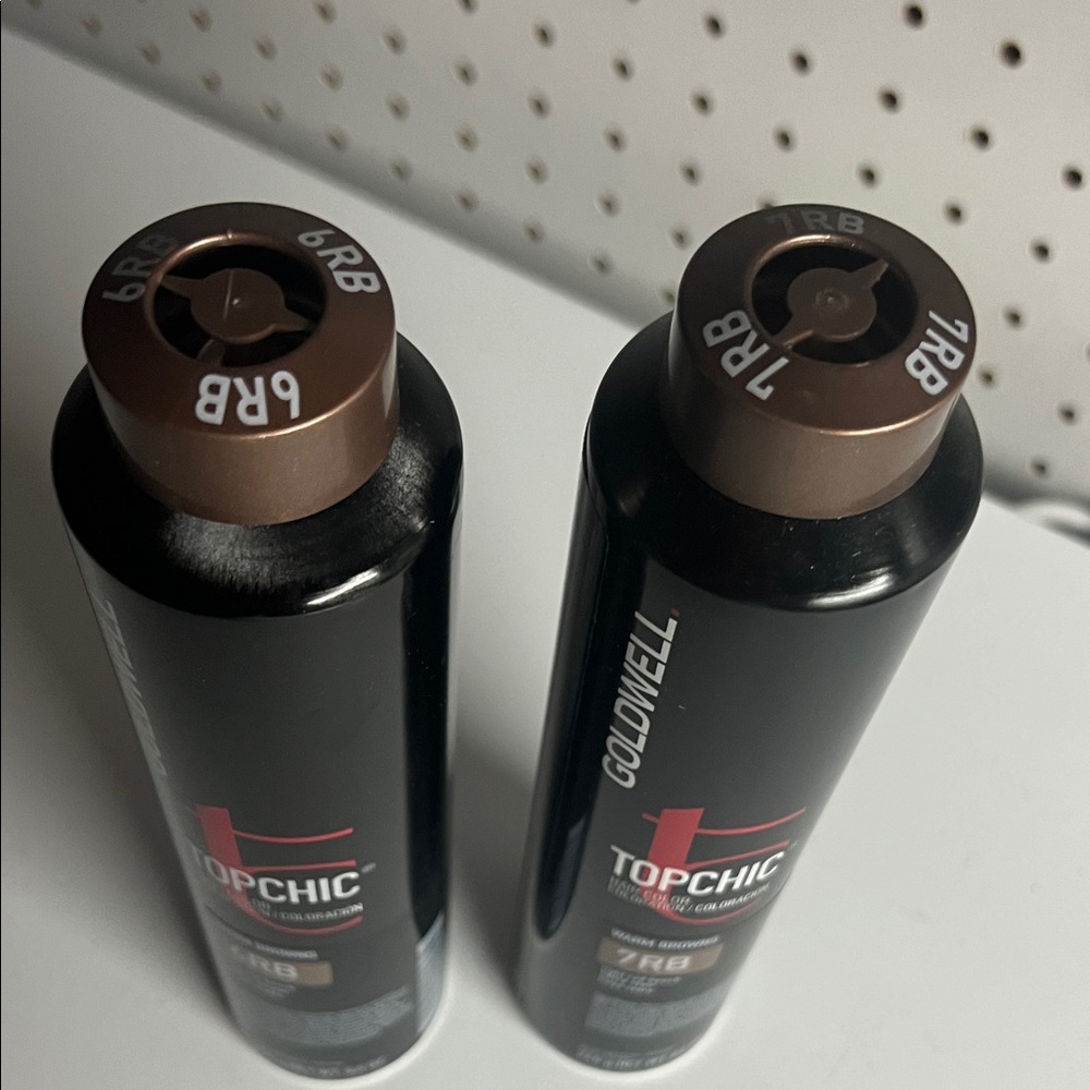 Goldwell Topchic Hair Color 6/7RB Bundle